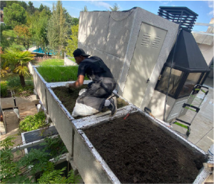 fix leaks in planters
