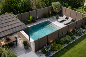 Valla composite jardin